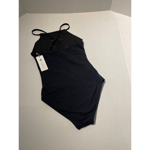 Holipick High Neck One Piece Swimsuit Tummy Control Black Size XS New With Tag - Picture 6 of 7